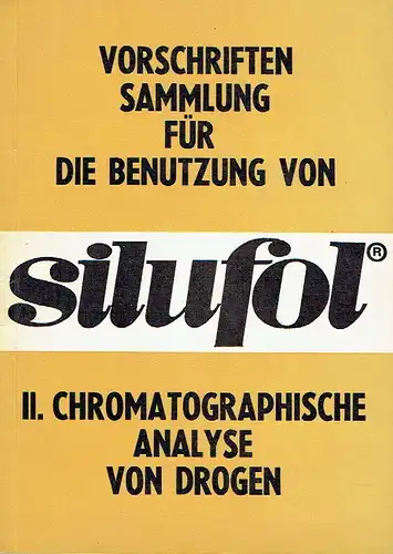 František Šita, Karls-Universität Hradec Kralove
 Vlasta Chemelová-Hlavatá
 Karel Chmel, Entwicklungslaboratorium, Glashütte Kavalier, Votice: Chromatographische Analyse von Drogen. 