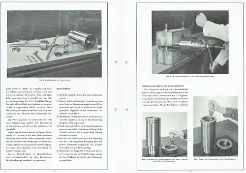 3 Prospekte für Wälzlager und Rollenlager. 