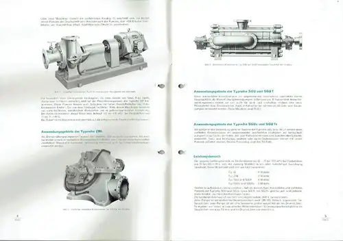 Gesamtprogramm Bergwerkskreiselpumpen. 