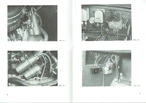 Einbauvorschrift für Transistor-Zündanlage. 