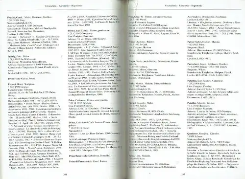 Künstlerverzeichnis der Schweiz 1980-1990
 Unter Einschluss des Fürstentums Liechtenstein. 