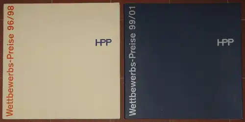 1. Preise in Wettbewerben und Gutachten / 1. Preise und ausgewählte Wettbewerbsarbeiten und Gutachten
 Wettbewerbs-Preise HPP 96/98 / Wettbewerbs-Preise HPP 99/01 Architekten. 