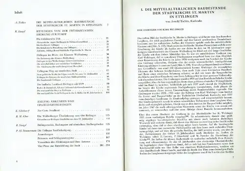 Arnold Tschira
 Rüdiger Stenzel: 7.-14. Jahrhundert
 Das mittelalterliche Ettlingen. 