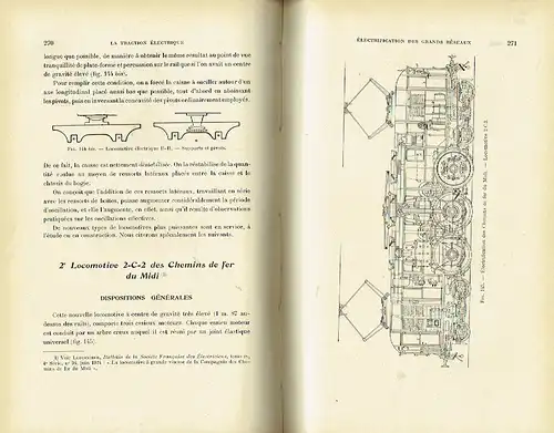 Prof. L. Barbillion: La Traction Electrique par courants Alternatifs
 L'électrifications des chemins de fer. 