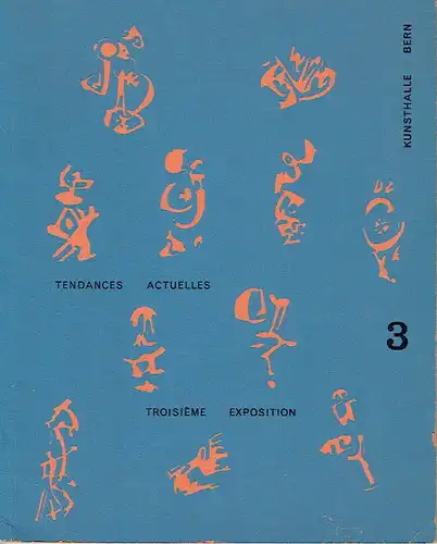 Arnold Rüdlinger
 Michel Tapié: Tendances Actuelles
 Troisième Exposition (3). 