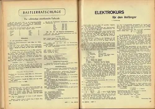 Das Elektron
 Elektro- und Radiotechnische Monatshefte
 1. und 2. Nachkriegsjahrgang komplett (14 Hefte). 