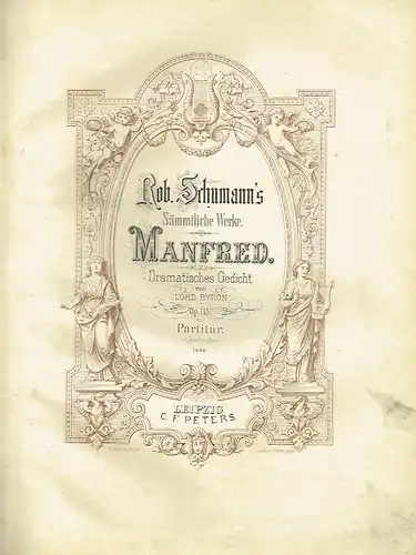 Robert Schumann: Manfred
 Dramatisches Gedicht von Lord Byron. 