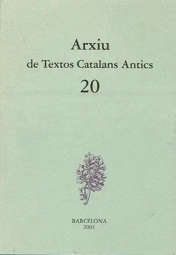 Arxiu de Textos Catalans Antics. 