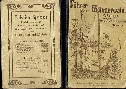 Führer durch den Böhmerwald
 (Österreichische und bayrische Antheile) und das südliche Deutschböhmen. 