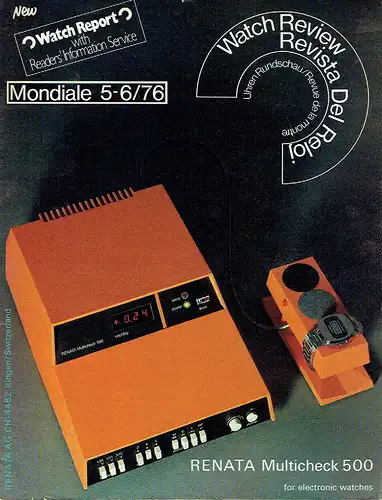 Watch Review / Revista del Rejol / Uhren Rundschau / Revue de la montre.