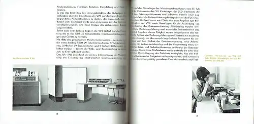 Gerhard Willmanowski: Fünf Jahre VVB Maschinelles Rechnen 1966-1971. 