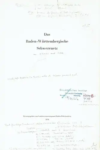 Alfred Strobel
 Oskar Albrecht: Das Baden-Württembergische Schwerenetz. 