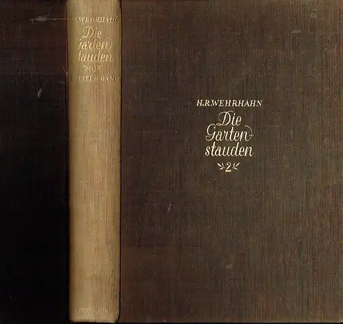 H. R. Wehrhahn: Beschreibung der in Mitteleuropa kultivierten und winterharten Schmuck- und Blütenstauden mit analytischen Bestimmungstabellen - Handbuch für Gärtner, Staudenzüchter und Gartenfreunde
 Die Gartenstauden. 