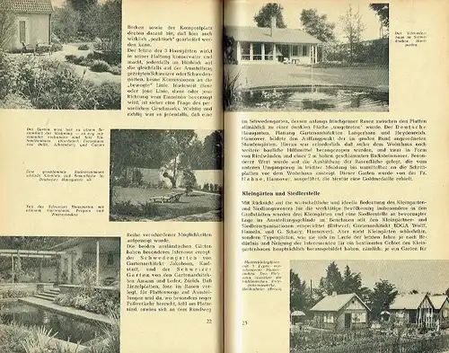 Autorenkollektiv: Erste Bundesgartenschau Hannover 1951
 Idee und Gestalt. 