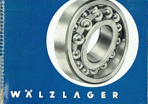 Katalog Wälzlager. 