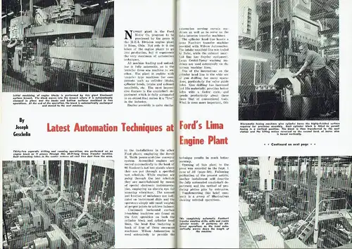 Automotive Industries
 Automotive and Aviation Manufacturing, Engineering, Production and Management - A Chilton Magazine
 Vol. 119, No. 7 bis 12. 