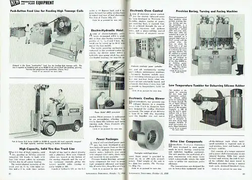 Automotive Industries
 Automotive and Aviation Manufacturing, Engineering, Production and Management - A Chilton Magazine
 Vol. 119, No. 7 bis 12. 