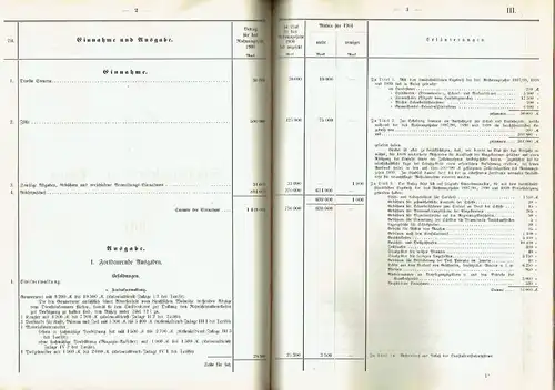 Haushalts-Etat für die Schutzgebiete auf das Rechnungsjahr 1901 nebst Anlagen. 