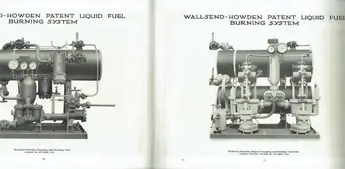 Wallsend-Howden Pressure System of Burning Liquid Fuel
 Edition L6. 
