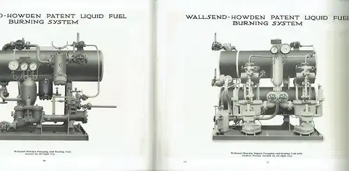 Wallsend-Howden Pressure System of Burning Liquid Fuel. 