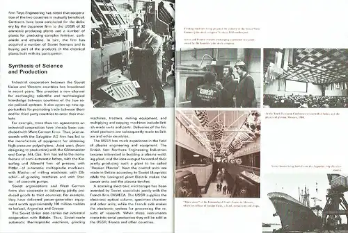 Leonid Staroselsky: Contacts and Contracts
 The Economic, scientific and technological Cooperation of the USSR with other countries. 