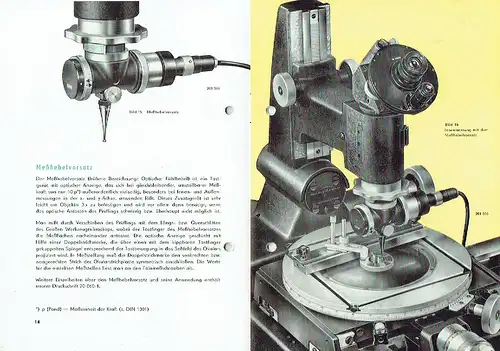 Großes Werkzeugmikroskop
 Druckschrift-Nr. W 24-255c-1. 