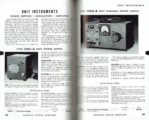 Catalog M
 Ausgabe October 1951. 