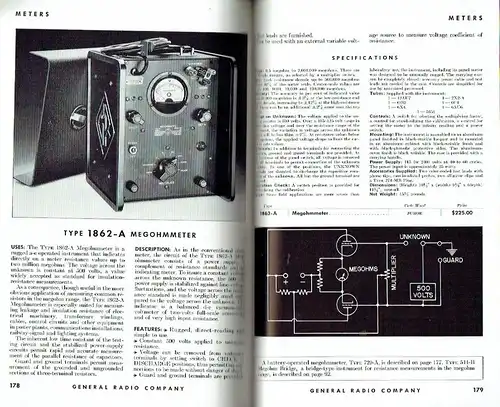 Catalog M
 Ausgabe October 1951. 