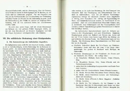 Ein schweizerischer Offizier: Schweizerische Alpenbahnen
 Ihre Bedeutung für unsere Unabhängigkeit, Landesverteidigung und Volkswirtschaft. 