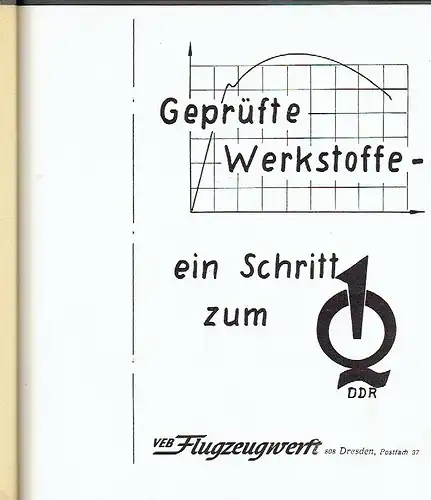 Geprüfte Werkstoffe - eine Schritt zum Q. 