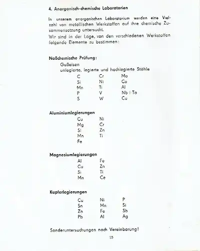 Geprüfte Werkstoffe - eine Schritt zum Q. 