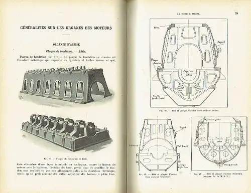 F. Écorchon: Le Moteur Diesel et ses Dérivés (Moteurs à boule chaude et Moteurs à précombustion)
 Traite Théoretique et Pratique a l'Usage des Utilisateurs. 