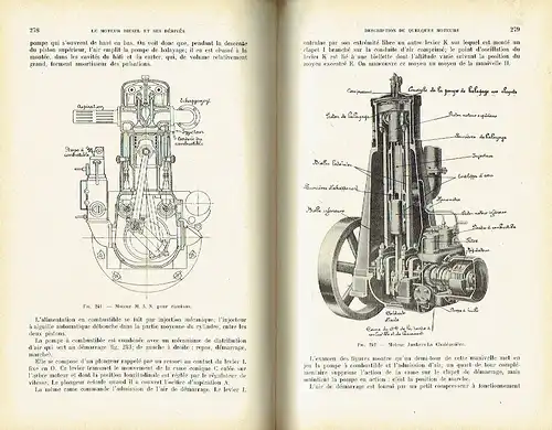 F. Écorchon: Le Moteur Diesel et ses Dérivés (Moteurs à boule chaude et Moteurs à précombustion)
 Traite Théoretique et Pratique a l'Usage des Utilisateurs. 