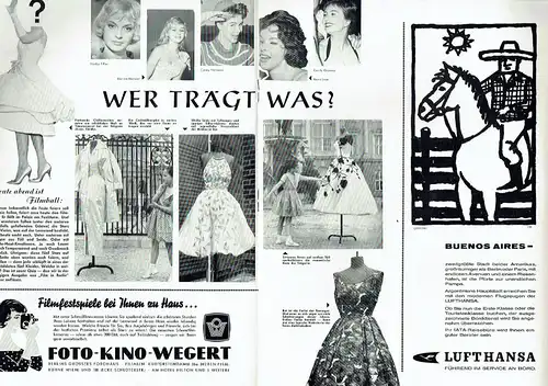 Film in Berlin
 Offizielle Festspielzeitung der X. Filmfestspiele Berlin 1960
 Heft 9, Sonnabend, den 2. Juli 1960. 