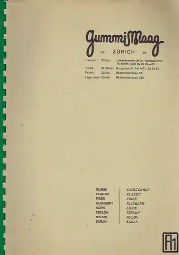 GummiMaag Katalog. 