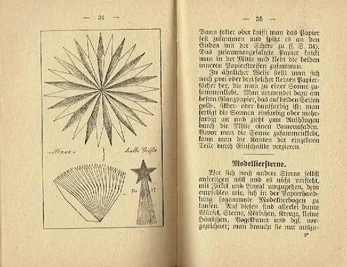 k.A: Anfertigung von Christbaumschmuck
 Miniatur-Bibliothek, Band 1100. 