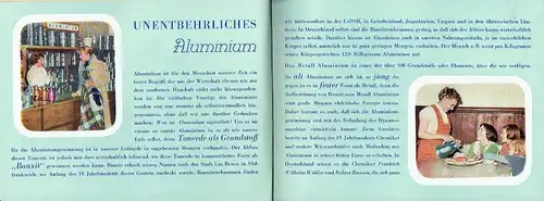 HV EBM, Gruppe Werbung und Messen, Karl-Marx-Stadt: Darum unentbehrlich für jeden Haushalt
 Aluminium ... leicht, praktisch, hygienisch. 