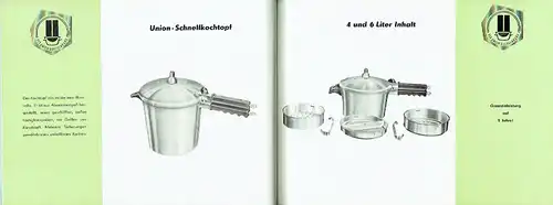 HV EBM, Gruppe Werbung und Messen, Karl-Marx-Stadt: Aluminium ... leicht, praktisch, hygienisch
 Darum unentbehrlich für jeden Haushalt. 