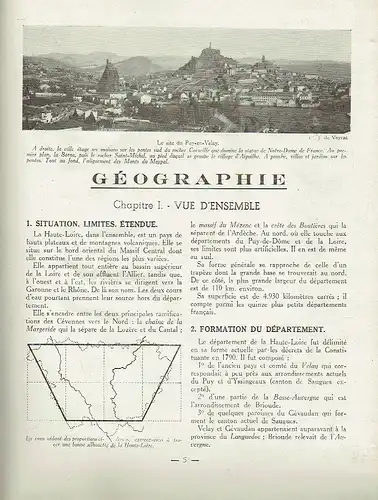 Réunion des Professeurs: Mon département la Haute-Loire
 Sa Geographie son histoire. 
