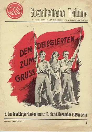 Sozialistische Tribüne
 Dezember 1949, Heft 12. 