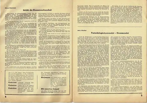 Sozialistische Tribüne
 Dezember 1949, Heft 12. 