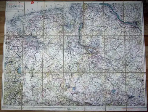 Ravenstein's Radfahrer- und Automobil-Karte für die Umgegend der freien Stadt Bremen
 das Grossherzogtum Oldenburg sowie die Regierungsbezirke Stade und Aurich nebst angrenzenden Gebieten. 