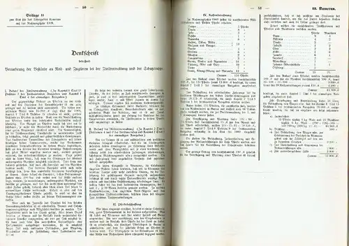 Haushalts-Etat für die Schutzgebiete auf das Rechnungsjahr 1909 nebst Anlagen. 