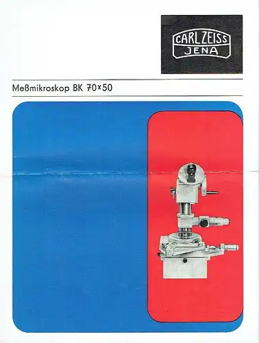 Meßmikroskop BK 70 x 50.