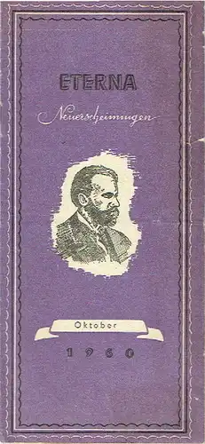 VEB Deutsche Schallplatten: Eterna Neuerscheinungen 1960. 