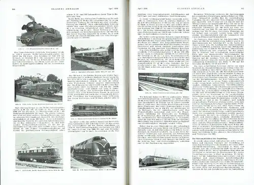 Glasers Annalen
 Zeitschrift für Verkehrstechnik und Maschinenbau
 Heft 2/1958. 