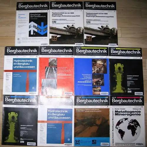 Neue Bergbautechnik
 Wissenschaftliche Zeitschrift für Bergbau, Geowissenschaften und Aufbereitung. 