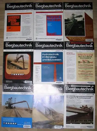 Wissenschaftliche Zeitschrift für Bergbau, Geowissenschaften und Aufbereitung
 Neue Bergbautechnik. 