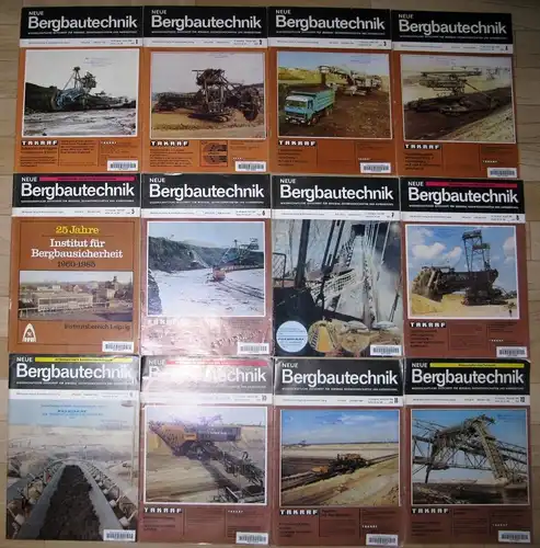 Neue Bergbautechnik
 Wissenschaftliche Zeitschrift für Bergbau, Geowissenschaften und Aufbereitung. 