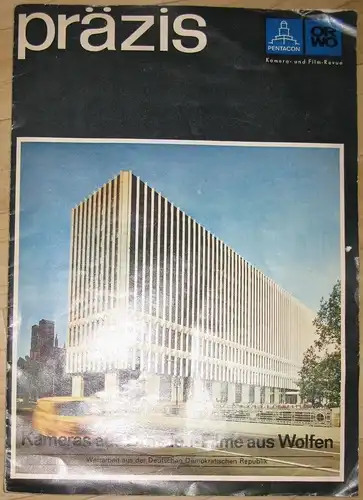 präzis
 Kamera- und Film-Revue.